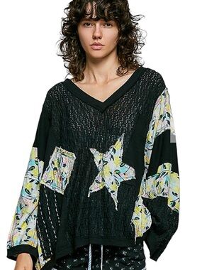 037:  POL NEW TOP BLACK (H21)